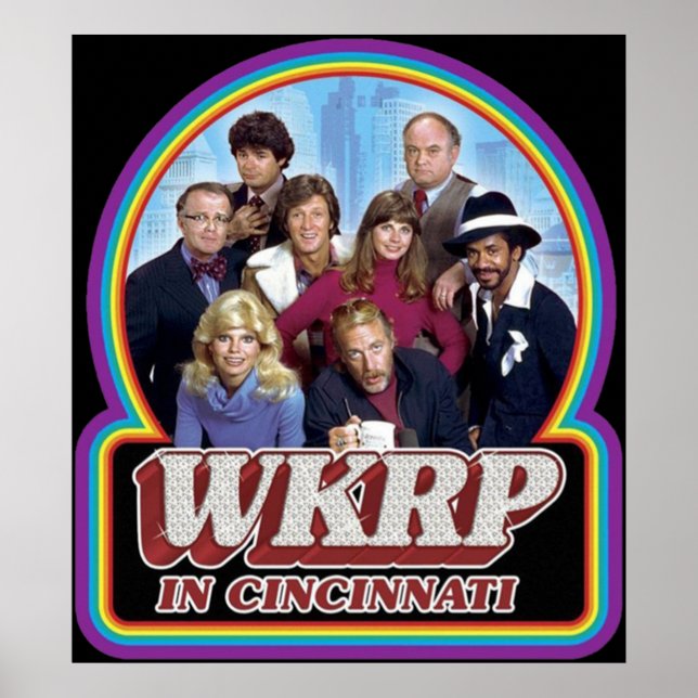Poster Wkrp Em Cincinnati (Frente)