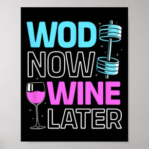 Poster Wod, Vinho Mais Tarde, Fazendo Nozes Engraçado, Ra