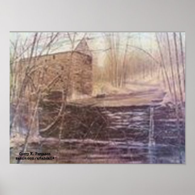 POSTER WOLF CANETA MILL (Frente)