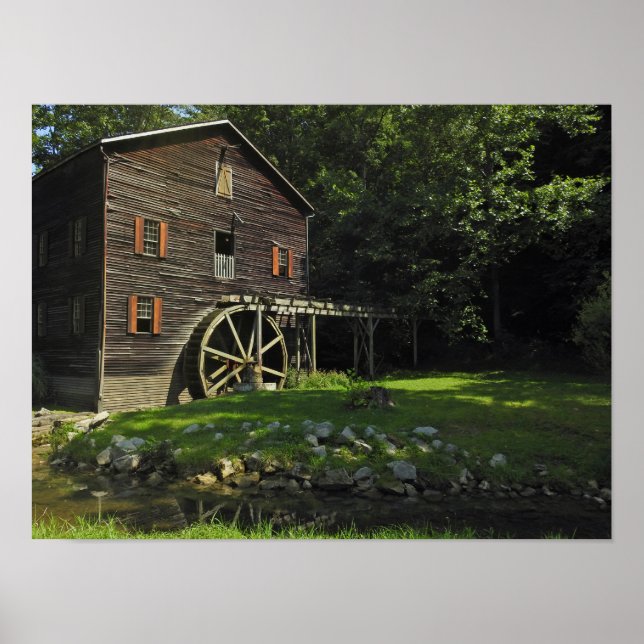 Poster Wolf Creek Grist Mill (Frente)
