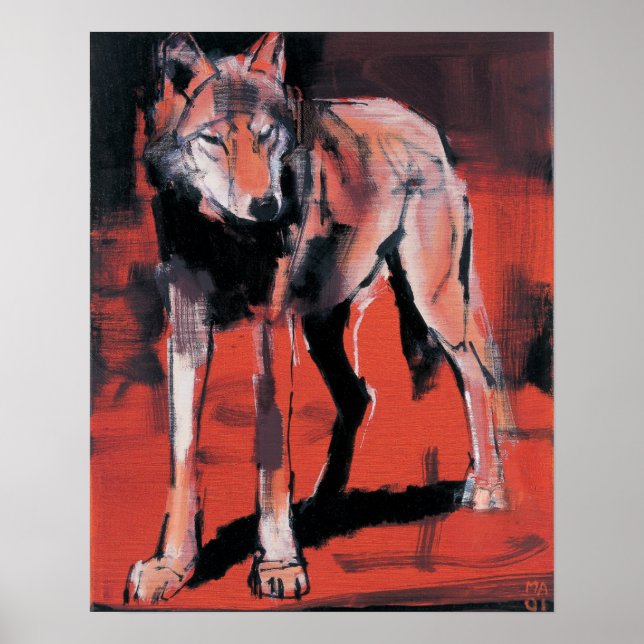 Poster Wolf de Verão de 2001 (Frente)