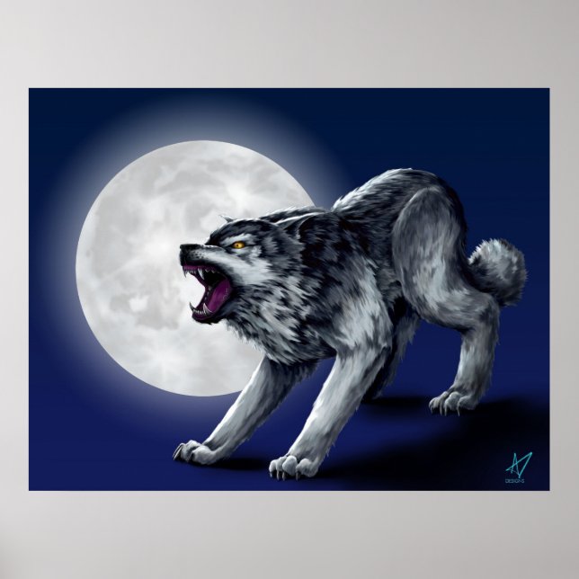 Póster Wolf do Wolfe (Frente)