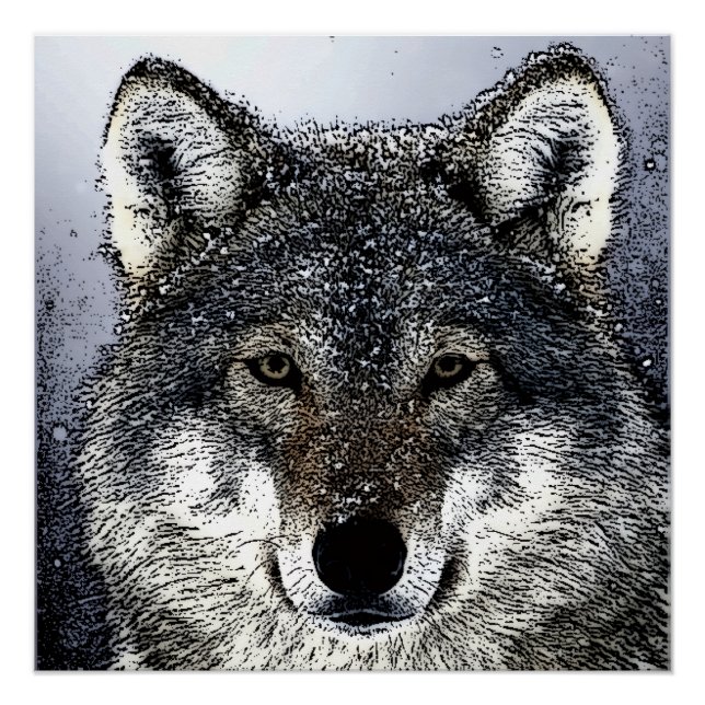 Póster Wolf Eyes (Frente)
