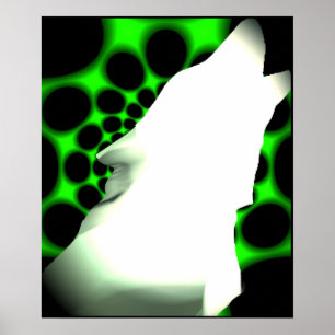 Poster Wolf howl