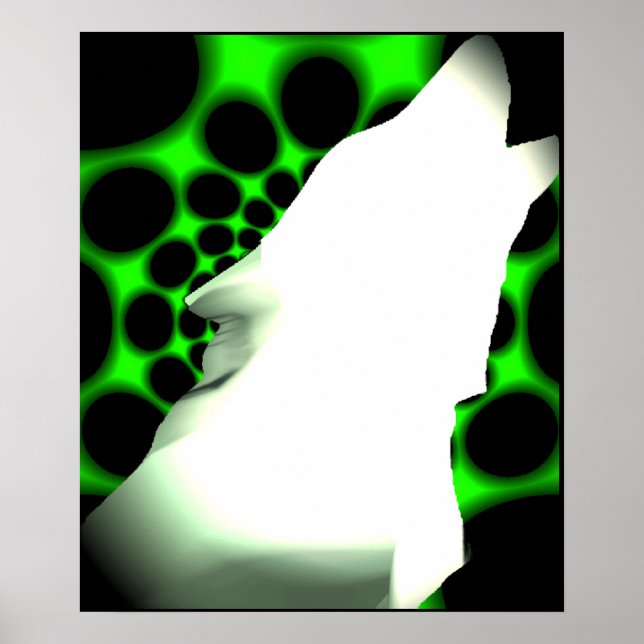 Poster Wolf howl (Frente)