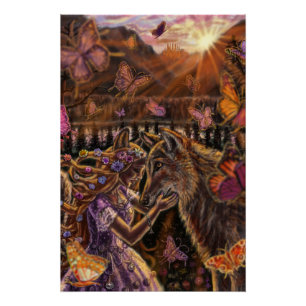 Póster Wolf Love