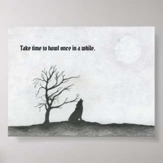 Poster "Wolf Moon"