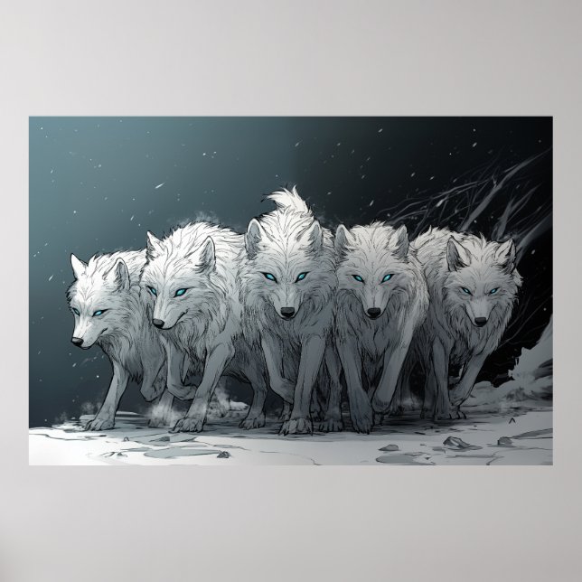 Poster Wolf Pack (Frente)