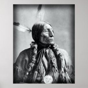 Póster Wolf Robe - Chefe do Cheyenne 1904