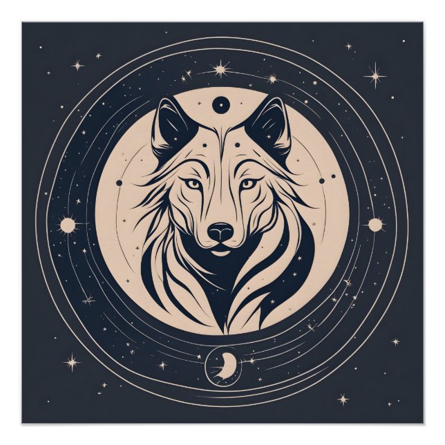 Póster Wolf Spirit (Frente)