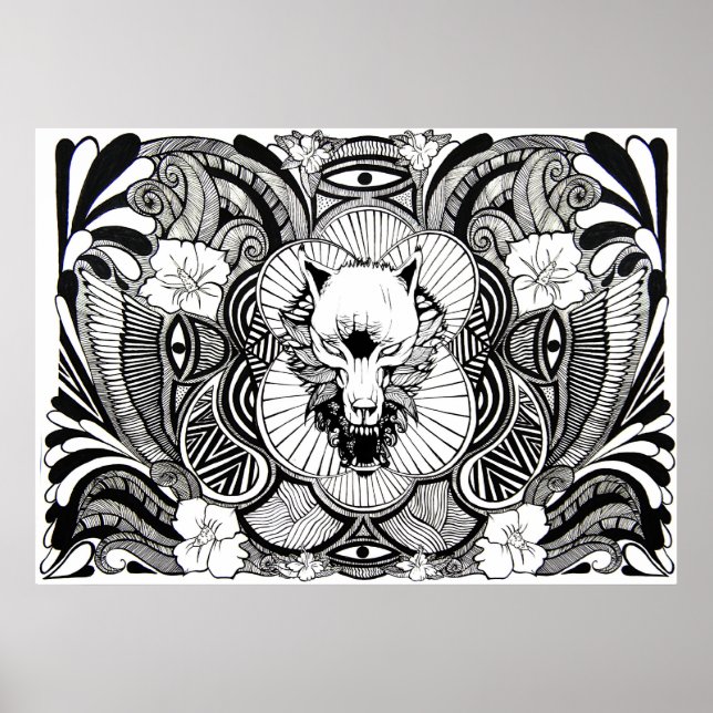 Póster Wolfen (Frente)