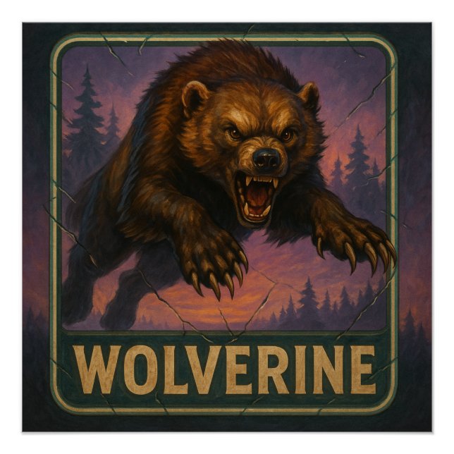 Póster Wolverine Poster (Frente)