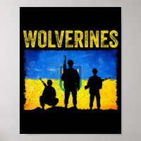 Wolverines Support Ucrânia