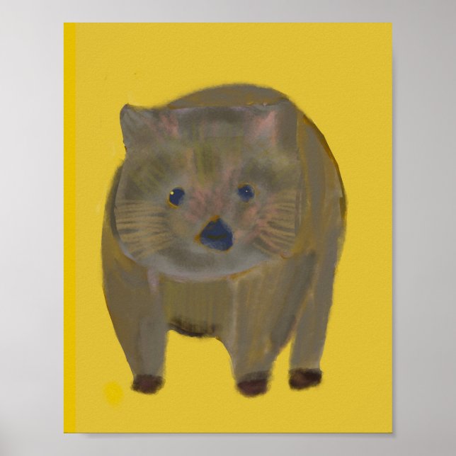 Poster Wombat (Frente)