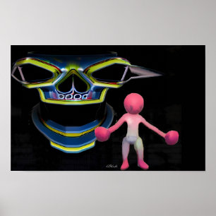 Poster Wombo no Brink de Doom Ken Gage