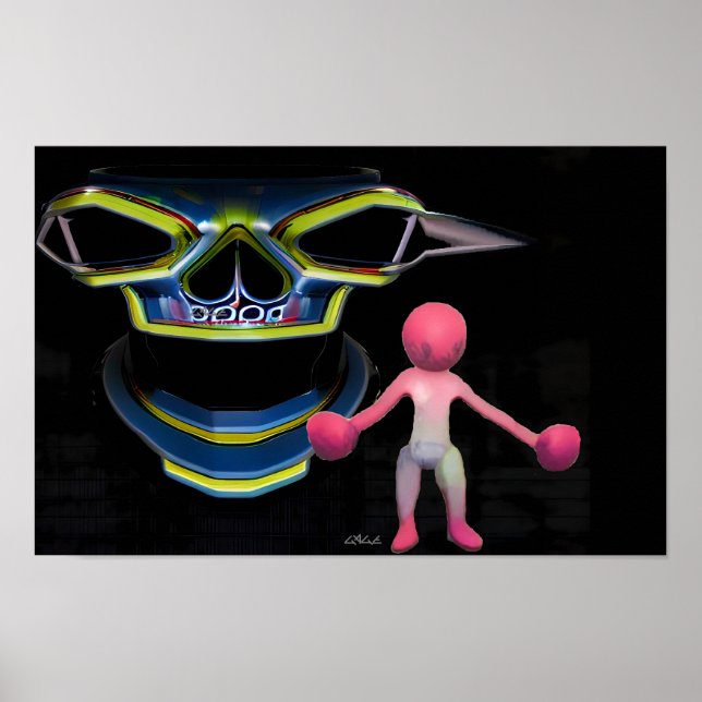 Poster Wombo no Brink de Doom Ken Gage (Frente)