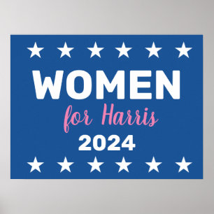 Poster Women For Harris 2024