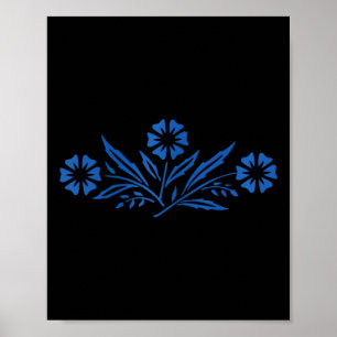 Poster Womens Cornflower Blue