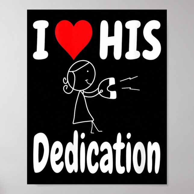 Poster Women's Funny Valentine's Day Couple Matching I Lo (Frente)