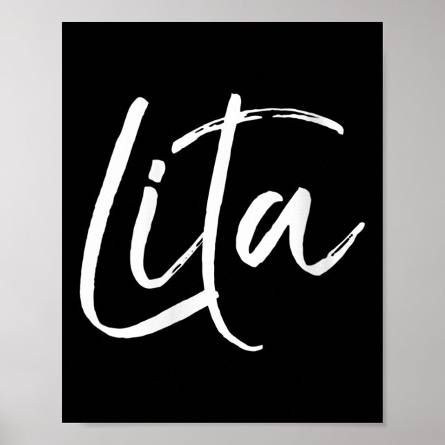 Poster Womens Grandma Quote In Spanish Abuela New Abuelit (Frente)