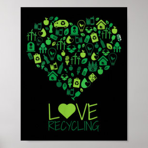 Poster Womens Renewable Energy & Reciclagem -