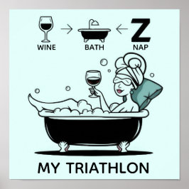 Poster Womens Triathlon