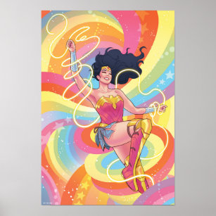 Poster Wonder Woman #773 DC Pride Comic Cover