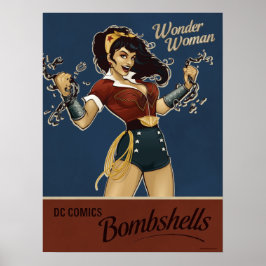 Póster Wonder Woman Bombshell