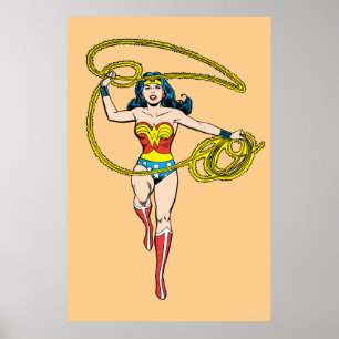 Póster Wonder Woman Lasso over Head