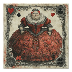 Póster Wonderland Queen of Hearts: Chefes de Autoridade