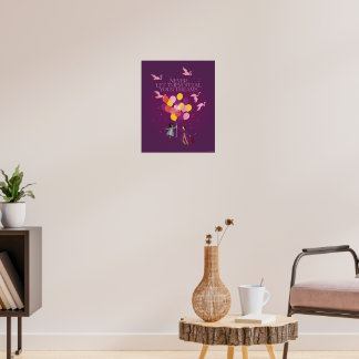 Poster Wonka "Nunca Deixe Que Roubem Seus Sonhos"