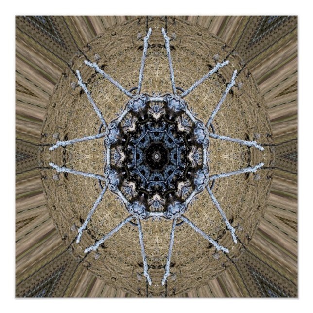 Póster Wood Mandala... (Frente)