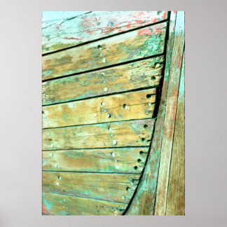 Poster Wooden Hull