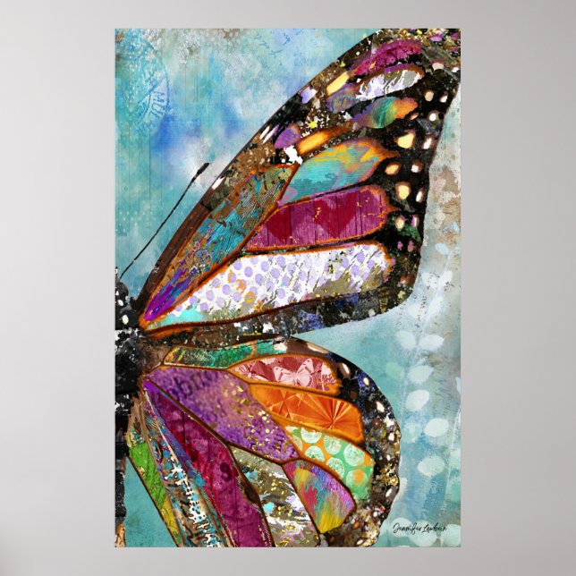 Poster Woodland Butterfly Wing (Frente)