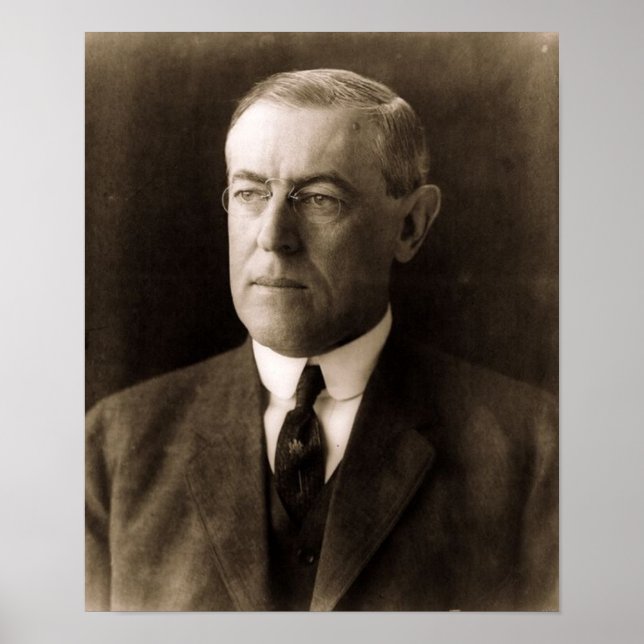 Póster Woodrow Wilson (Frente)