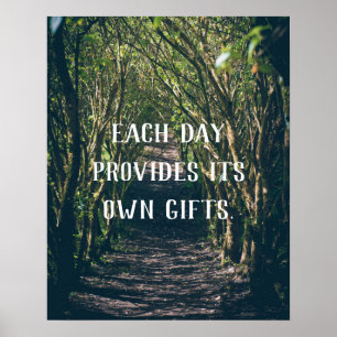 Poster Woods Arch Pathway - Foto Inspirativa
