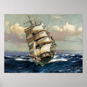 Poster Wool Clipper Satamis