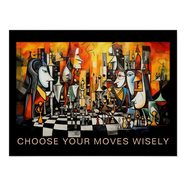 Póster Words of Wisdom Chess  (Frente)