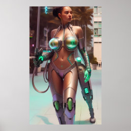 Poster Working with Her Training Leg