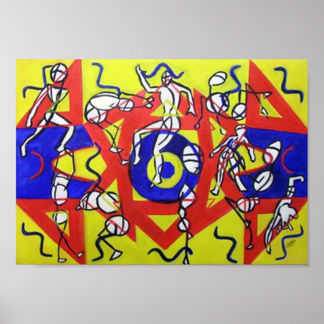 Póster Workout Aeróbico (Frente)