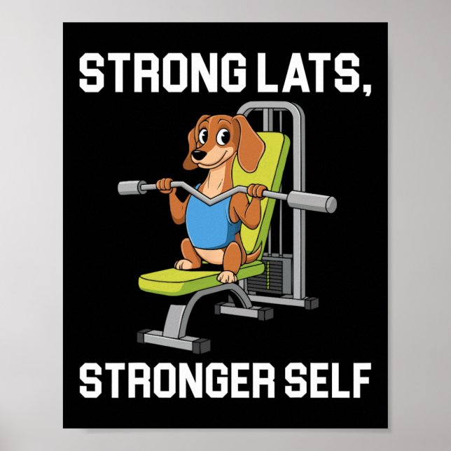Poster Workout de Malhação de Construção de Bodybuilding  (Frente)