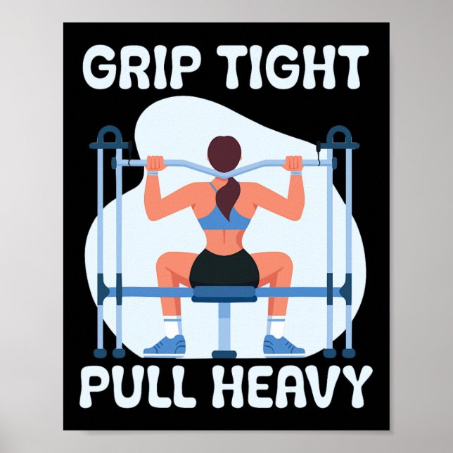 Poster Workout de Malhação de Construção de Bodybuilding  (Frente)