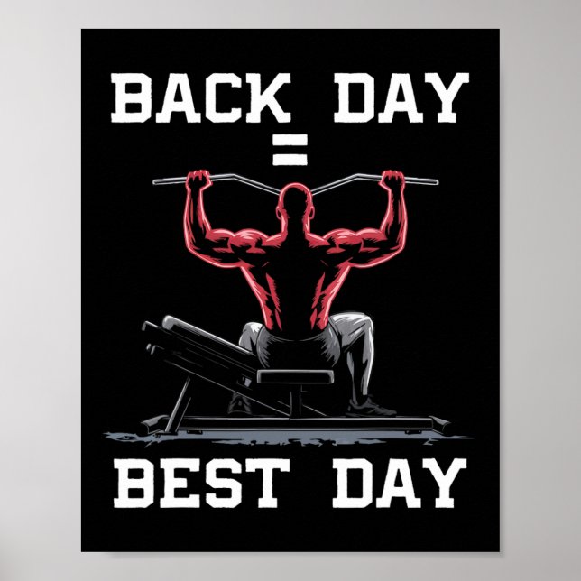 Poster Workout de Malhação de Construção de Bodybuilding  (Frente)