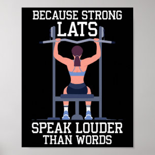 Poster Workout de Malhação de Construção de Bodybuilding 