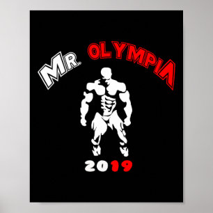 Poster Workout de Malhação Gym Bodybuilding 2019
