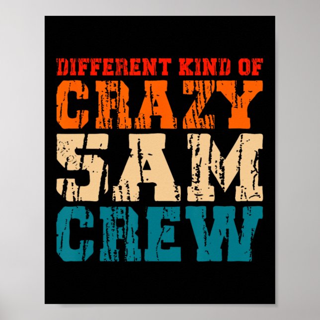 Poster Workout Squad 5 Am Crew Engraçado Gym Dizendo Vint (Frente)