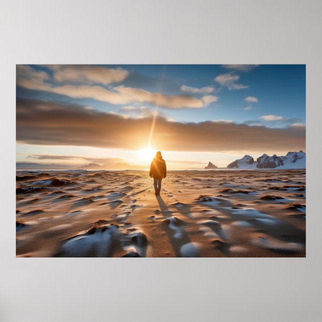 Poster World Challenge Outdoor Adventure Explore a Nature (Frente)