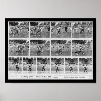 Póster World Record Javelin