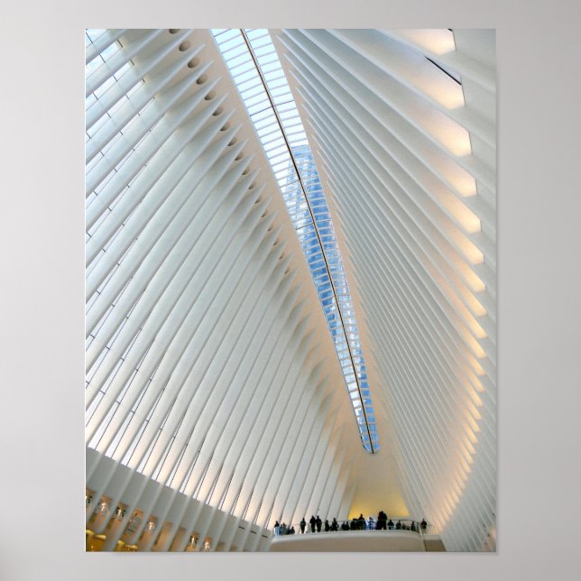 Póster World Trade Center Transportation Hub, NY (Frente)