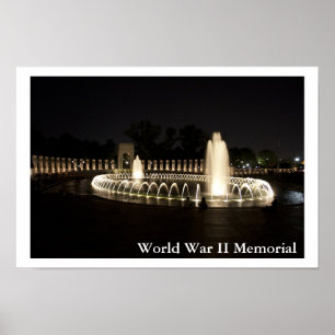 Poster World War II Memorial